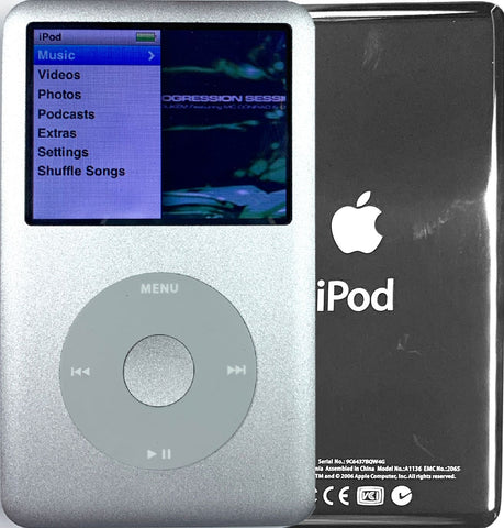New Apple iPod Classic 6th & 7th Generation Silver / Grey / Silver