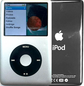 New Apple iPod Classic 6th & 7th Generation Silver / Black / Silver