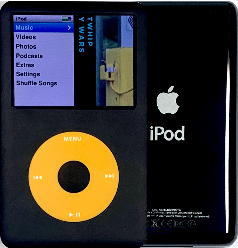 綺麗な　iPod classic第7世代 SSD512GB 黒 ブラック Apple iPod Classic 160GB Black (7th Generation) (Renewed