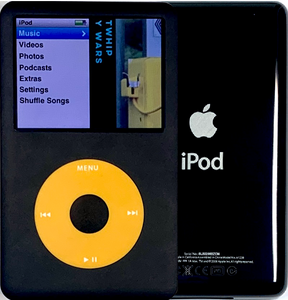New Apple iPod Classic 6th & 7th Generation Black / Yellow / Black (Black)