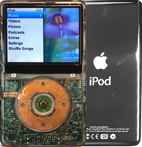 New Apple iPod Classic 6th & 7th Generation Fully Transparent
