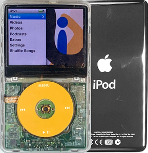 New Apple iPod Classic 6th & 7th Generation Transparent / Yellow / Transparent