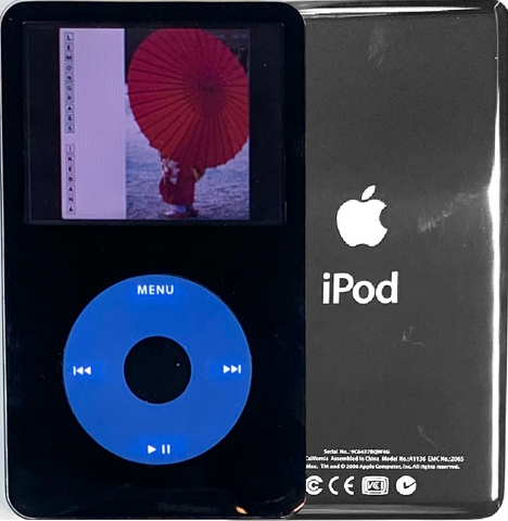 New Apple iPod Video Classic 5th & 5.5 Enhanced Black / Blue / Black