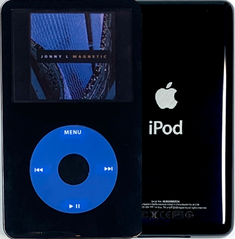 New Apple iPod Video Classic 5th & 5.5 Enhanced Black / Blue / Black (Black)
