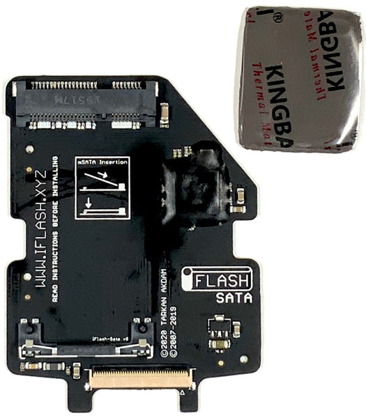 Tarkan iFlash Sata mSATA SSD ZIF 40-Pin Adapter (Brand New)