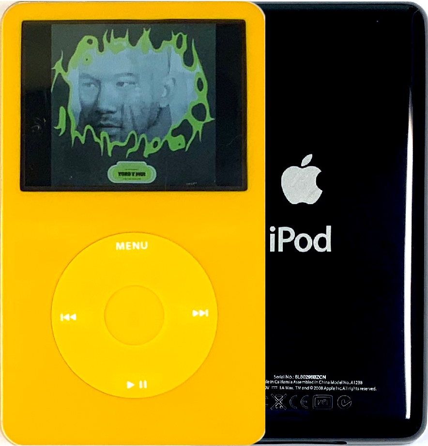 New Apple iPod Video Classic 5th & 5.5 Enhanced Yellow / Yellow / Yellow (Black)
