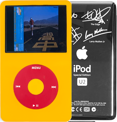 New Apple iPod Video Classic 5th & 5.5 Enhanced Yellow / Red / Yellow (U2 Special Edition Silver)