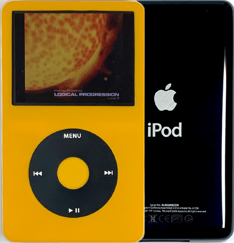New Apple iPod Video Classic 5th & 5.5 Enhanced Yellow / Black / Yellow (Black)