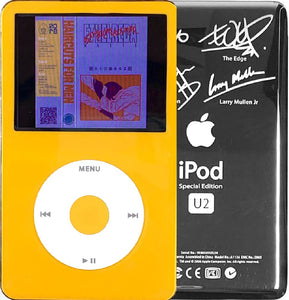 New Apple iPod Video Classic 5th & 5.5 Enhanced Yellow / White / Yellow (U2 Special Edition Silver)