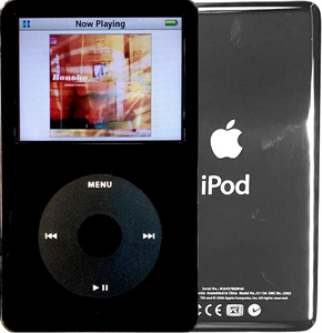 New Apple iPod Video Classic 5th & 5.5 Enhanced Black / Black / Black