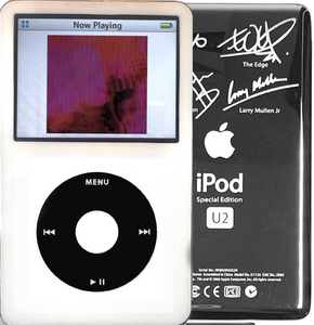 New Apple iPod Video Classic 5th & 5.5 Enhanced White / Black / White (U2 Special Edition Silver)