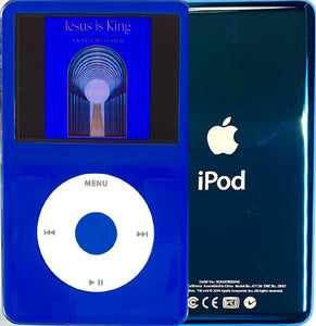 New Apple iPod Video Classic 5th & 5.5 Enhanced Blue / White / Blue (Aqua)
