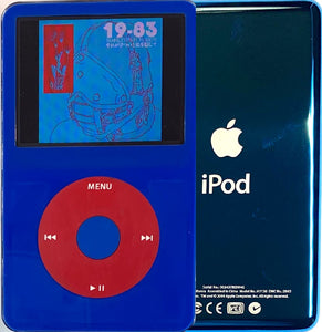 New Apple iPod Video Classic 5th & 5.5 Enhanced Blue / Red / Blue (Aqua)