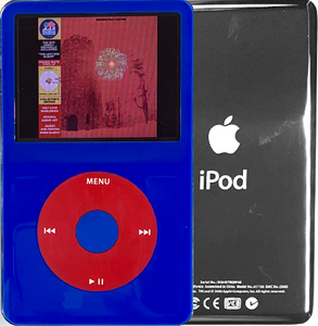 New Apple iPod Video Classic 5th & 5.5 Enhanced Blue / Red / Blue