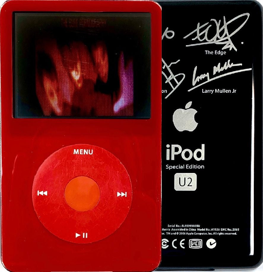 New Apple iPod Video Classic 5th & 5.5 Enhanced Red / Red / Red (U2 Special Edition Black)