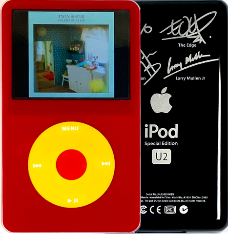 New Apple iPod Video Classic 5th & 5.5 Enhanced Red / Yellow / Red (U2 Special Edition Black)
