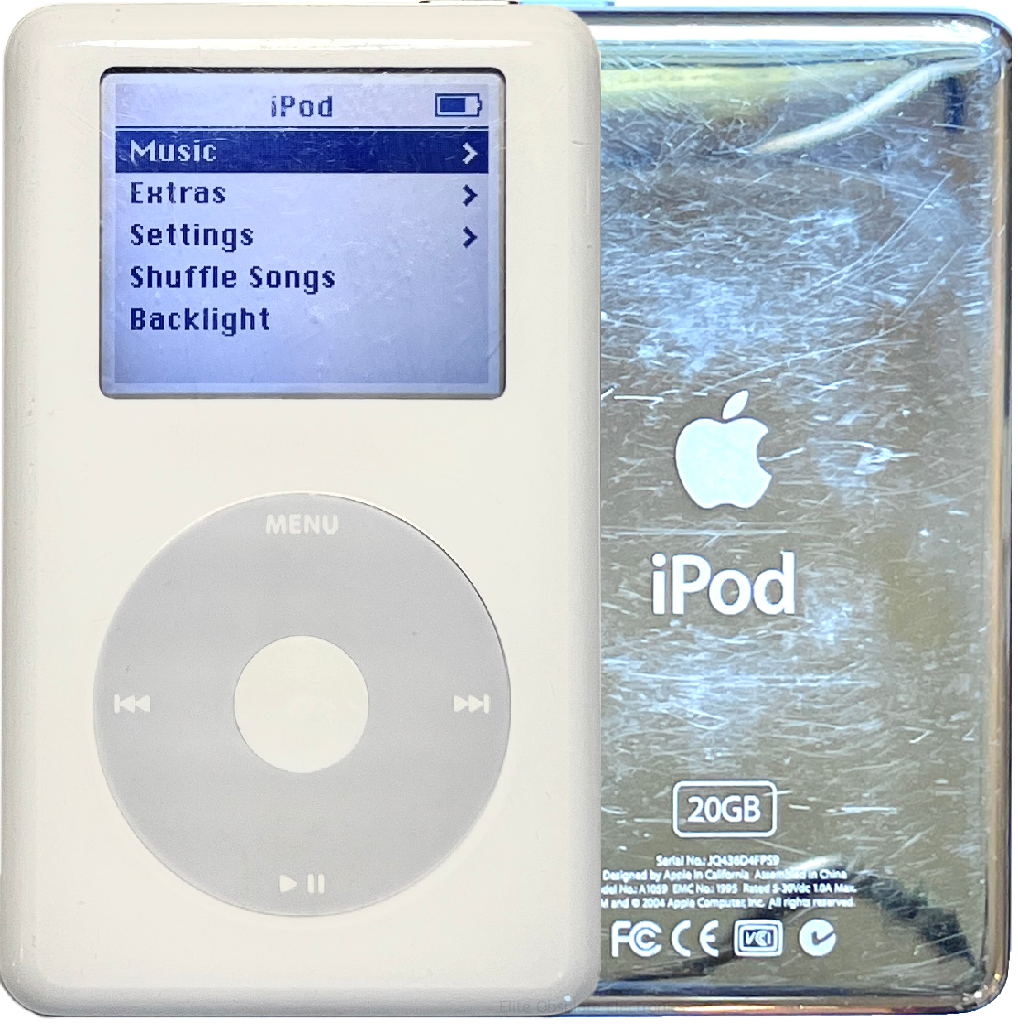 Refurbished Apple iPod Classic 4th Monochrome 64GB 128GB 256GB Refurbished Apple iPod Classic 4th Monochrome 64GB 128GB 256GB