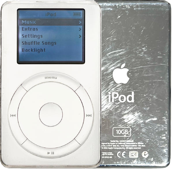 Refurbished Apple iPod 2nd Generation 2002 10GB 20GB A1019 Refurbished Apple iPod 2nd Generation 2002 10GB 20GB A1019