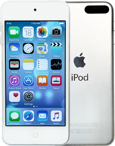 Refurbished Apple iPod Touch 6th Generation Silver 16GB 32GB 64GB MKH42LL/A MKHX2LL/A MKHT2LL/A