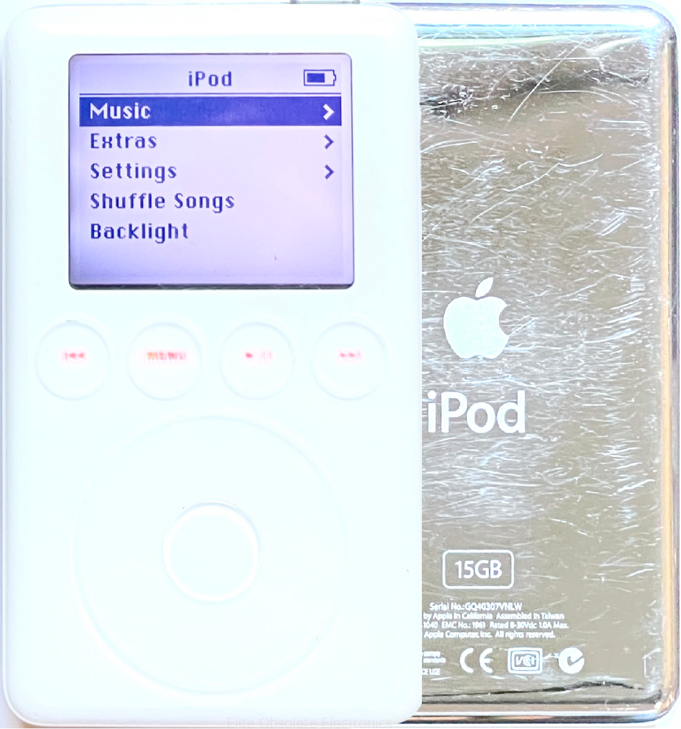 Refurbished Apple iPod Classic 3rd Generation A1040 10GB 15GB 20GB Refurbished Apple iPod Classic 3rd Generation A1040 10GB 15GB 20GB