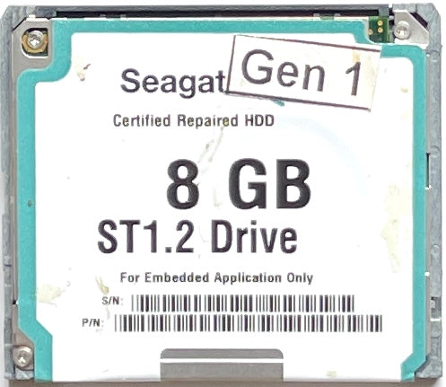 8GB Seagate MicroDrive CF HDD for Apple iPod Mini 1st 2nd Generation