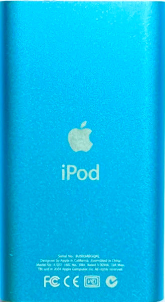 Refurbished Apple iPod Mini 1st 2nd Generation Blue MicroDrive & SD Card 600mah