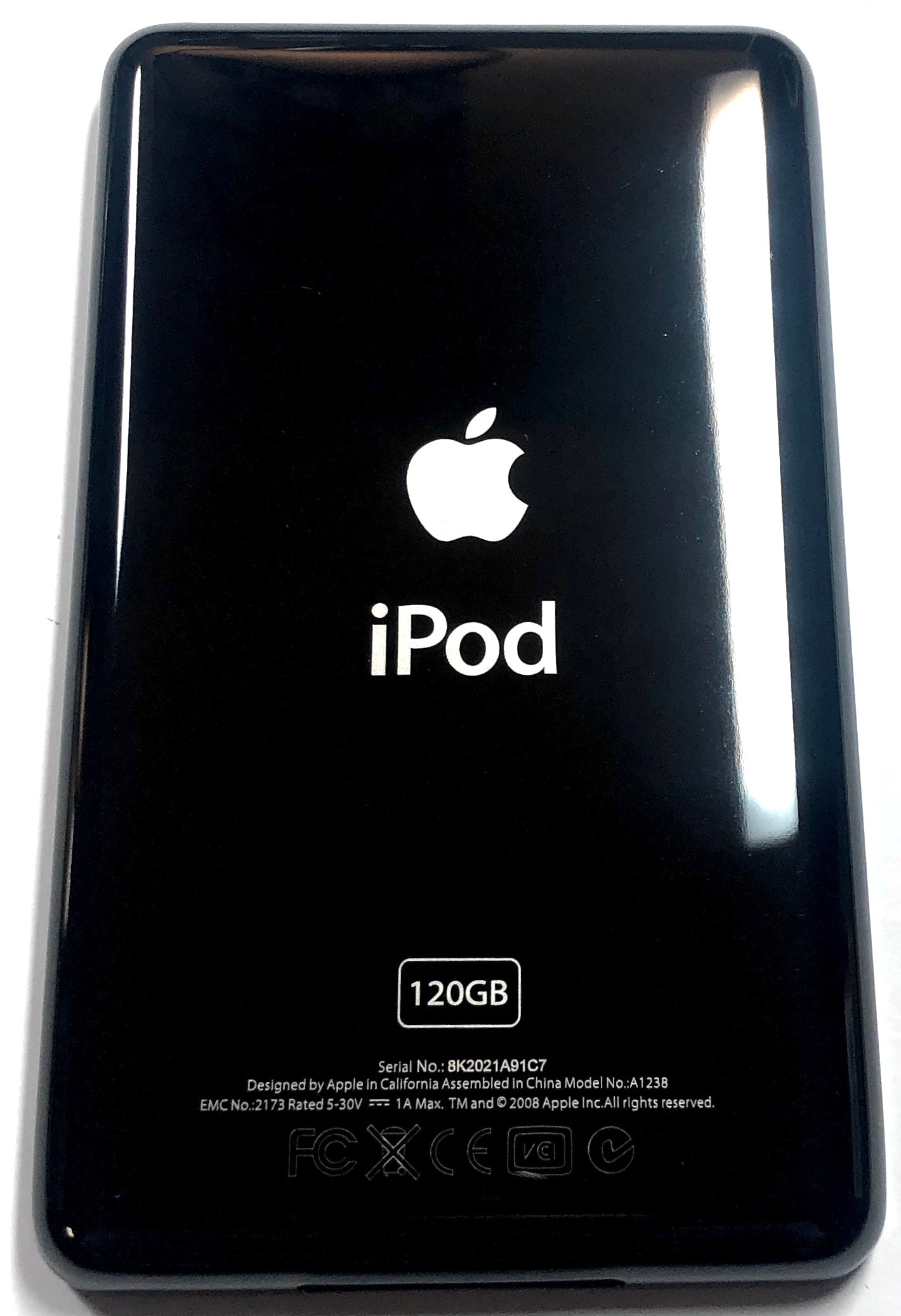 iPod classic 120GB ブラック【箱付属品完備】 Apple iPod classic 7th Generation 120GB Black (Latest Model
