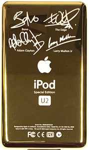Thick U2 Special Edition Gold Backplate for Apple iPod Video Classic 5th 5.5 6th 7th