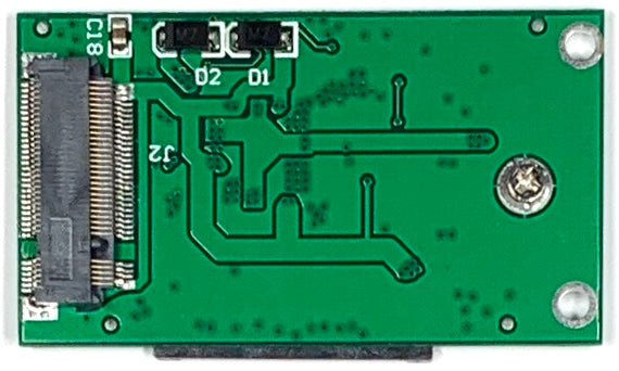 M.2 NGFF SSD to ZIF 40-Pin CE Adapter for Apple iPod Video & Classic (22mm x 42mm)