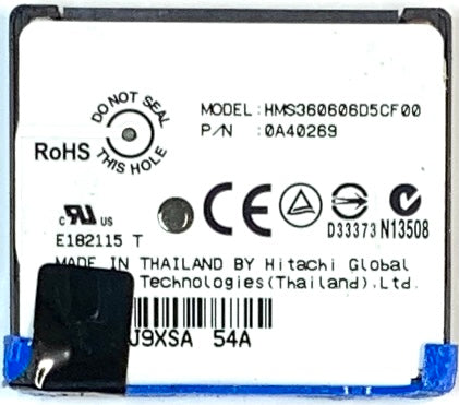 6GB Hitachi MicroDrive CF HDD for Apple iPod Mini 1st 2nd Generation