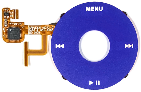 Blue Click Wheel Flex for Apple iPod Video
