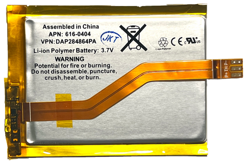 New 750mah Replacement Li-ion Polymer Battery for Apple iPod Touch 2nd & 3rd Generation