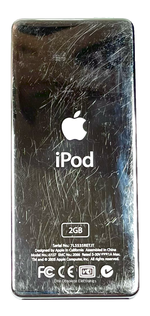 Refurbished Apple iPod Nano 1st Generation Black 1GB 2GB 4GB A1137 Refurbished Apple iPod Nano 1st Generation Black 1GB 2GB 4GB A1137