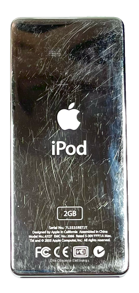 Apple iPod Nano 1st Generation 1GB 2GB 4GB Black Refurbished w/ New Battery