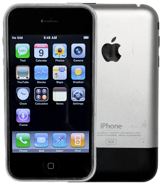Refurbished Original Apple iPhone 2G 1st Generation A1203 2007 8GB 16GB iOS 1.1.4 & 3.1.3