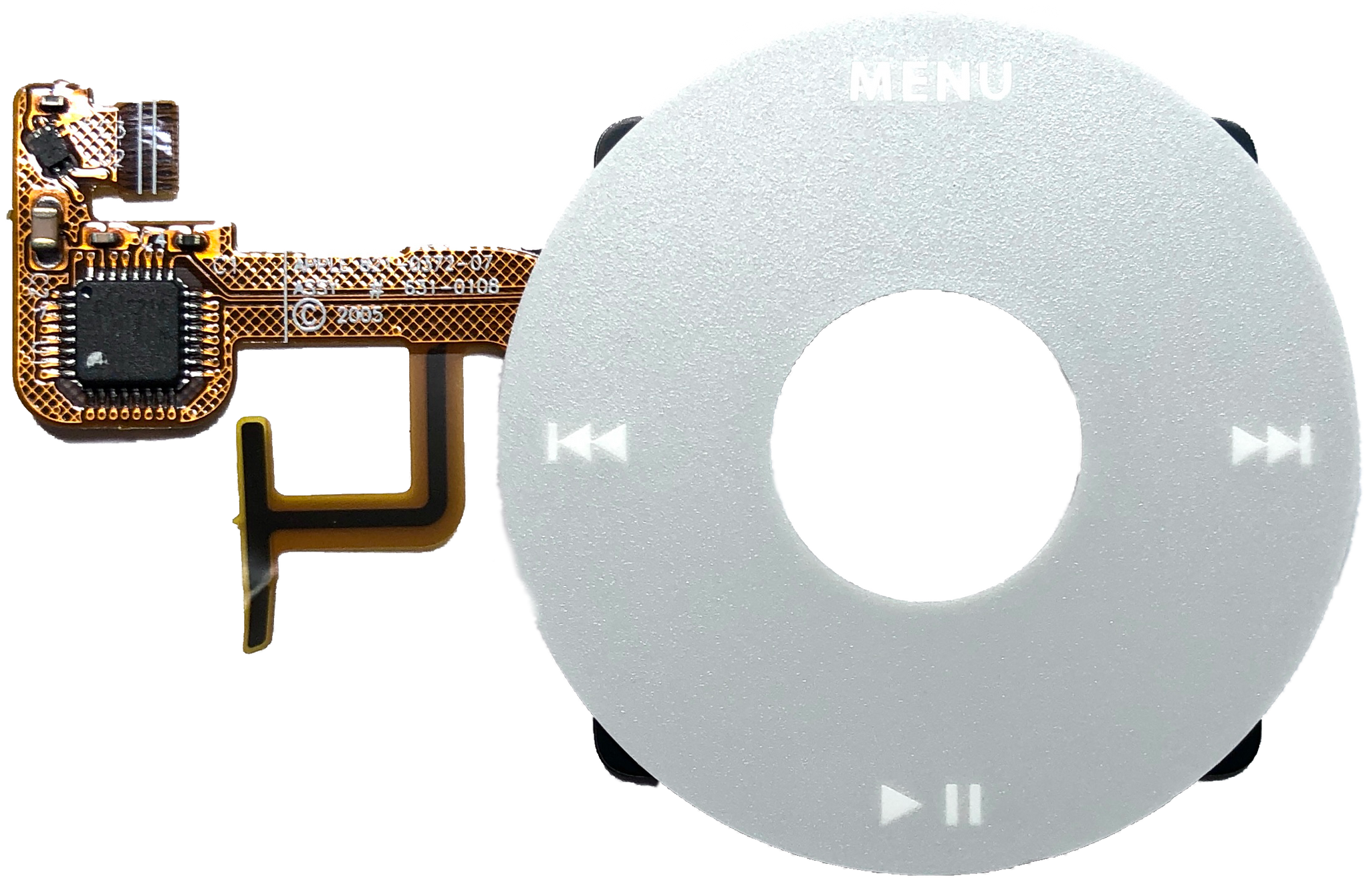 Grey Click Wheel Flex for Apple iPod Video
