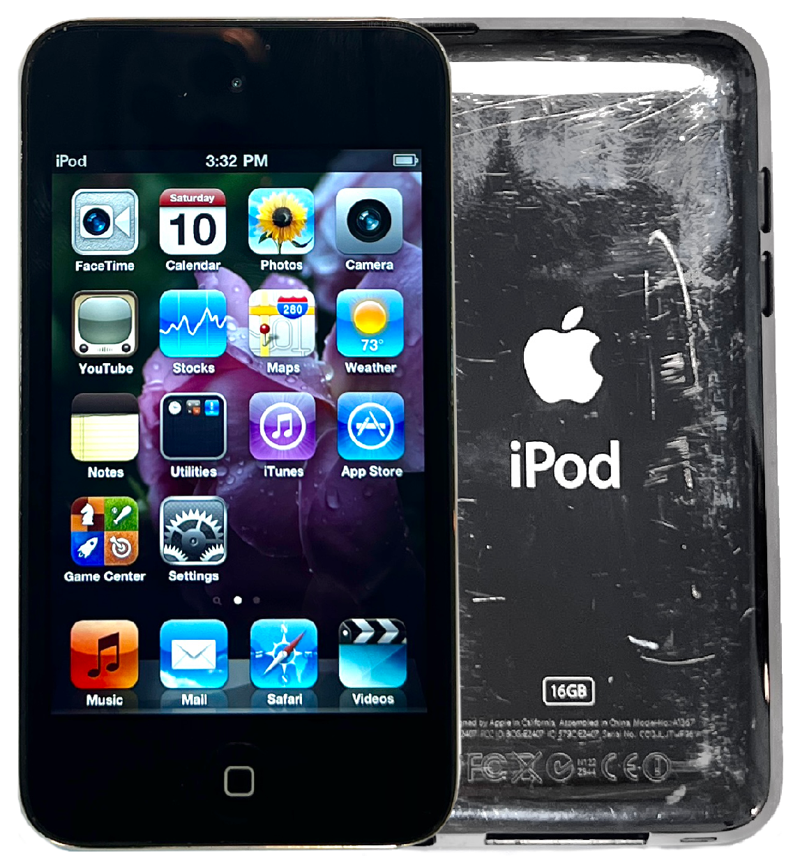 Used Apple iPod Touch 4th Generation 8GB 16GB 32GB 64GB Black MC540LL/A ME178LL/A MC544LL/A MC547LL/A