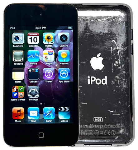 Used Apple iPod Touch 4th Generation 8GB 16GB 32GB Black MC540LL/A ME178LL/A MC544LL/A