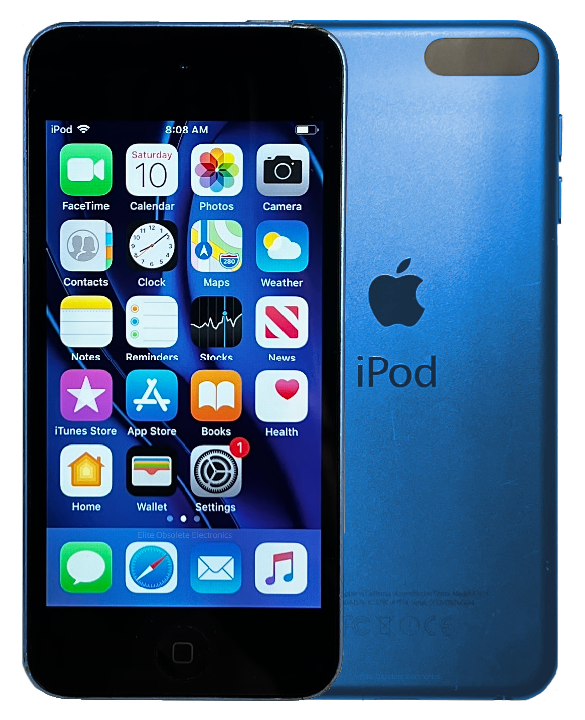 Refurbished Apple iPod Touch 6th Generation Blue & Black 16GB 32GB A1574 MKH22LL/A MKHV2LL/A