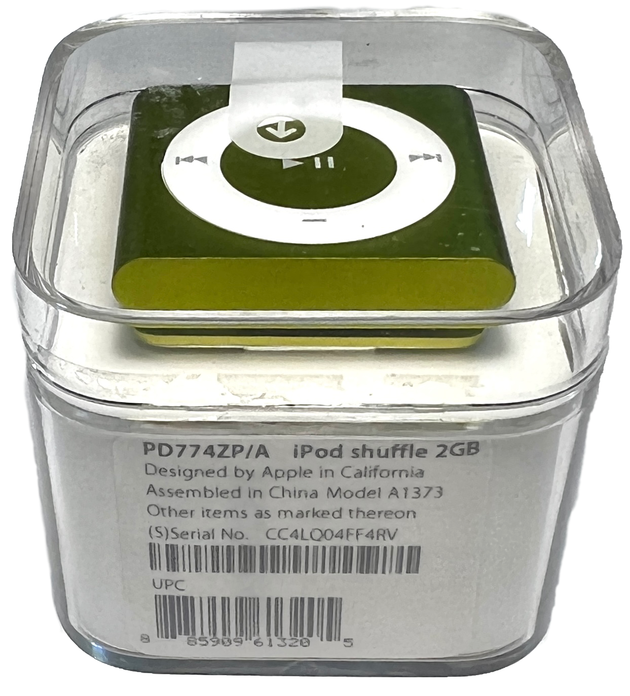 ‘Seadrill 2013 Sevan Louisiana’ Open Box Apple iPod Shuffle 4th Generation 2GB Lime Green PD774ZP/A