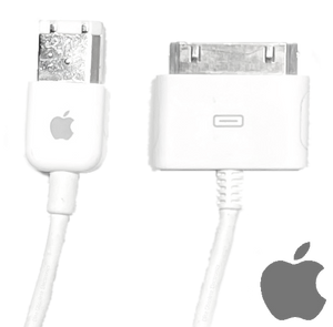 Original Apple 30-Pin to FireWire 400 Charge & Sync Cable for iPod Used