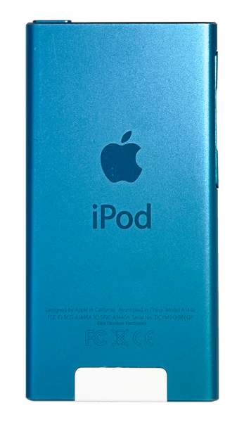 Refurbished Apple iPod Nano 7th Generation 16GB Turquoise Blue MD477LL/A A1446 New Battery
