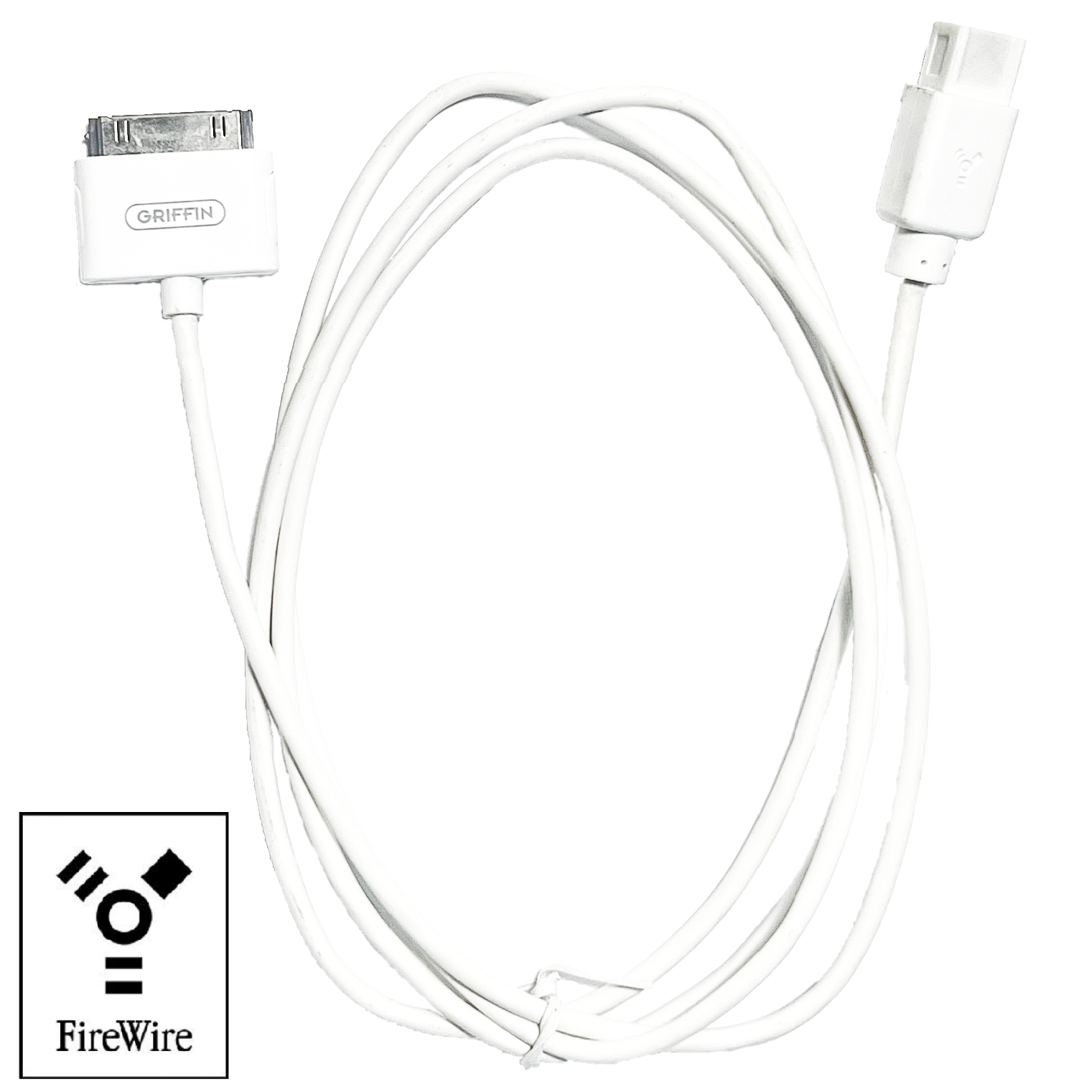Griffin 30-Pin to FireWire 800 Charge & Sync Cable for iPod