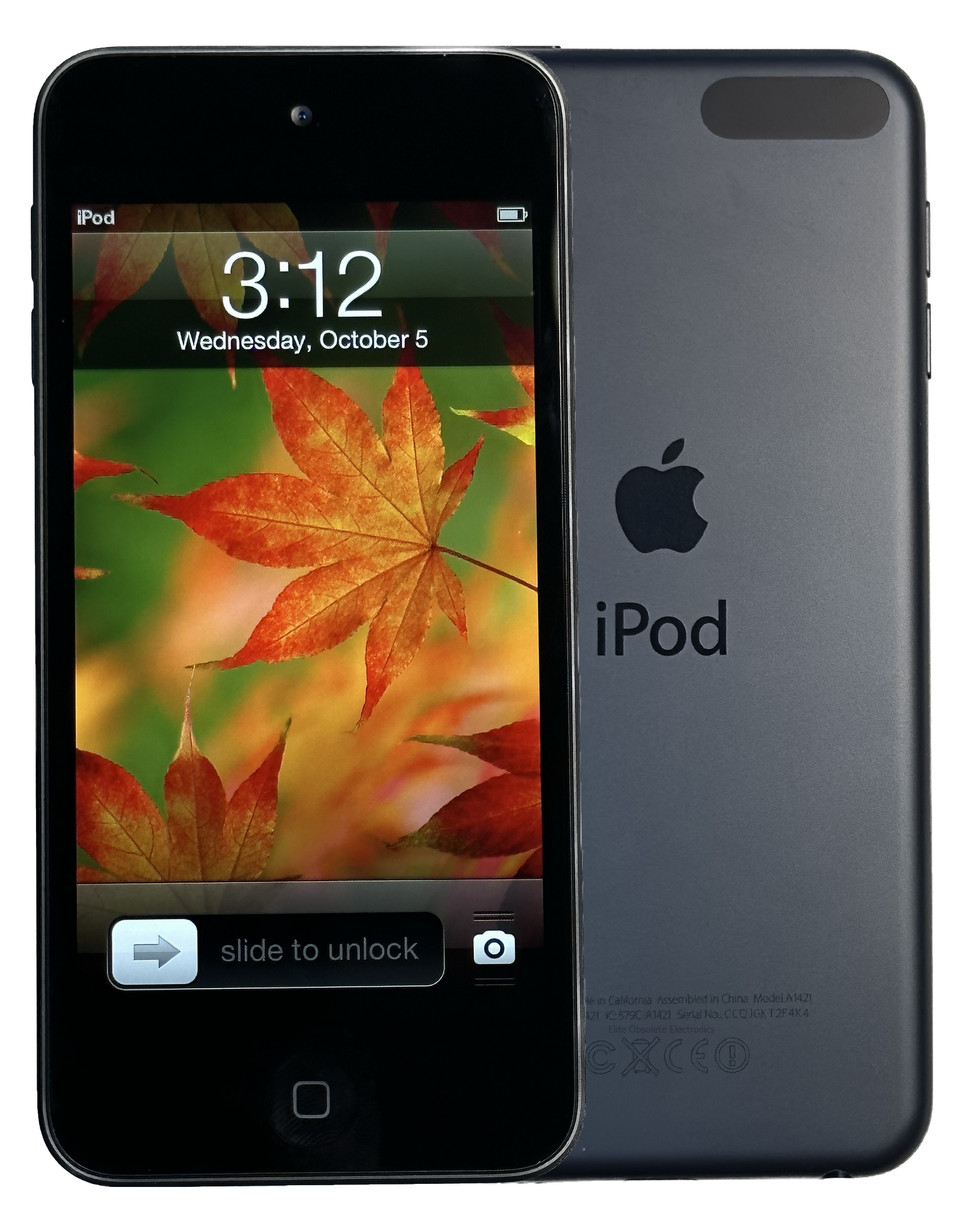 Refurbished Apple iPod Touch 5th Generation 32GB 64GB Slate Black Refurbished Apple iPod Touch 5th Generation 32GB 64GB Slate Black