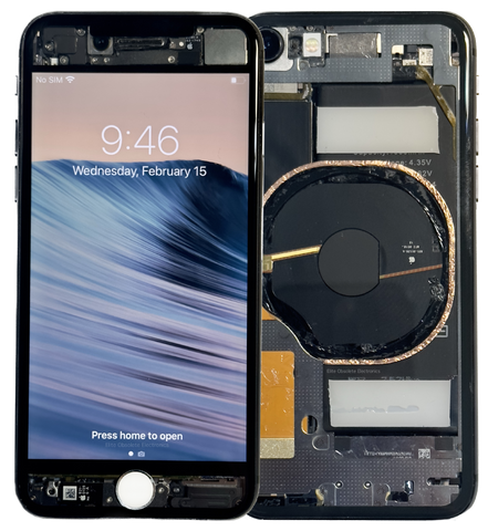 Apple iPhone 8 Custom Refurbished Transparent Clear 64GB