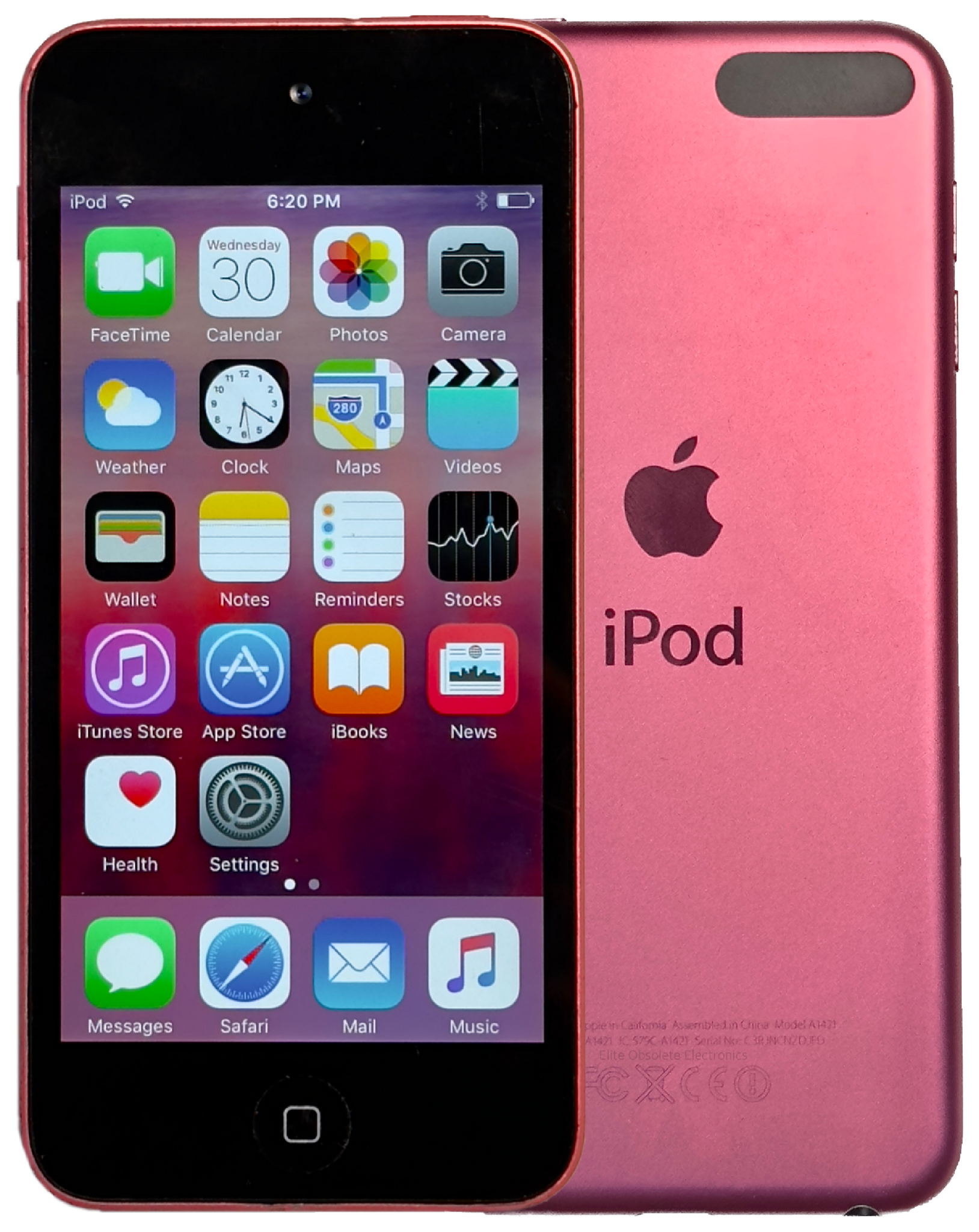 Refurbished Apple iPod Touch 5th Generation 32GB Pink & Black New Refurbished Apple iPod Touch 5th Generation 32GB Pink & Black New