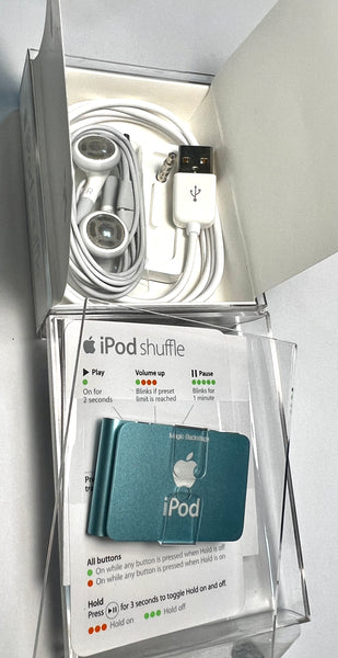 ‘Magic Backstage’ Open Box Apple iPod Shuffle 2nd Generation 2GB Sky Blue PB520LL/A