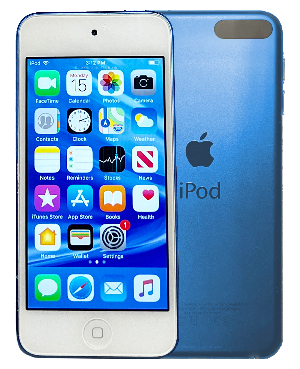 Refurbished Apple iPod Touch 6th Generation Blue 16GB 32GB 128GB A1574 MKH22LL/A MKHV2LL/A MKWP2LL/A