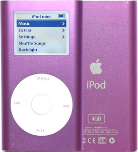 Refurbished Apple iPod Mini 1st 2nd Generation Pink A1051 M9435LL Refurbished Apple iPod Mini 1st 2nd Generation Pink A1051 M9435LL