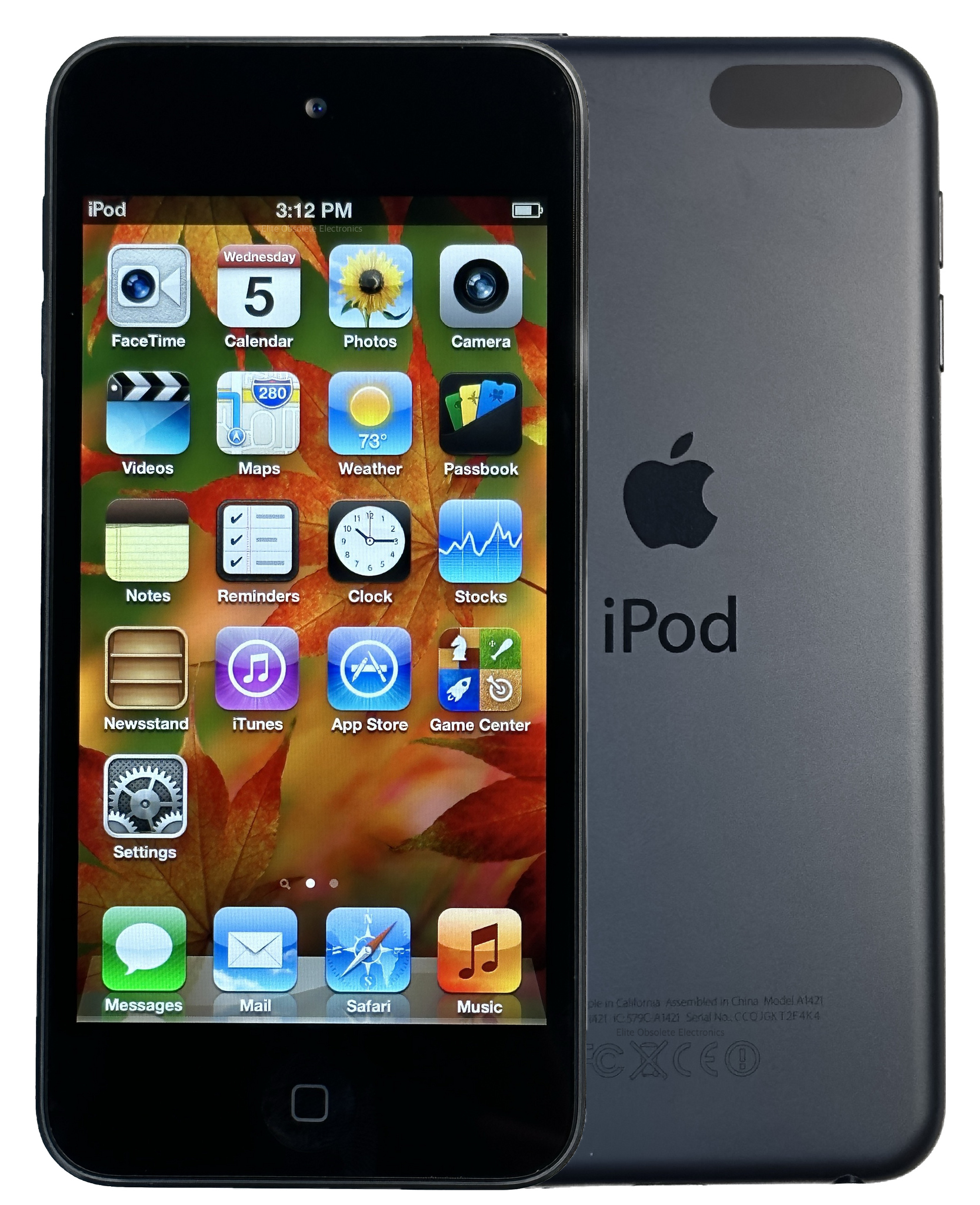 New Apple iPod Touch 5th Generation 32GB 64GB Slate Black A1421 New Apple iPod Touch 5th Generation 32GB 64GB Slate Black A1421